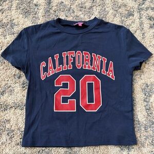 Edikted Short Sleeve Crop Top